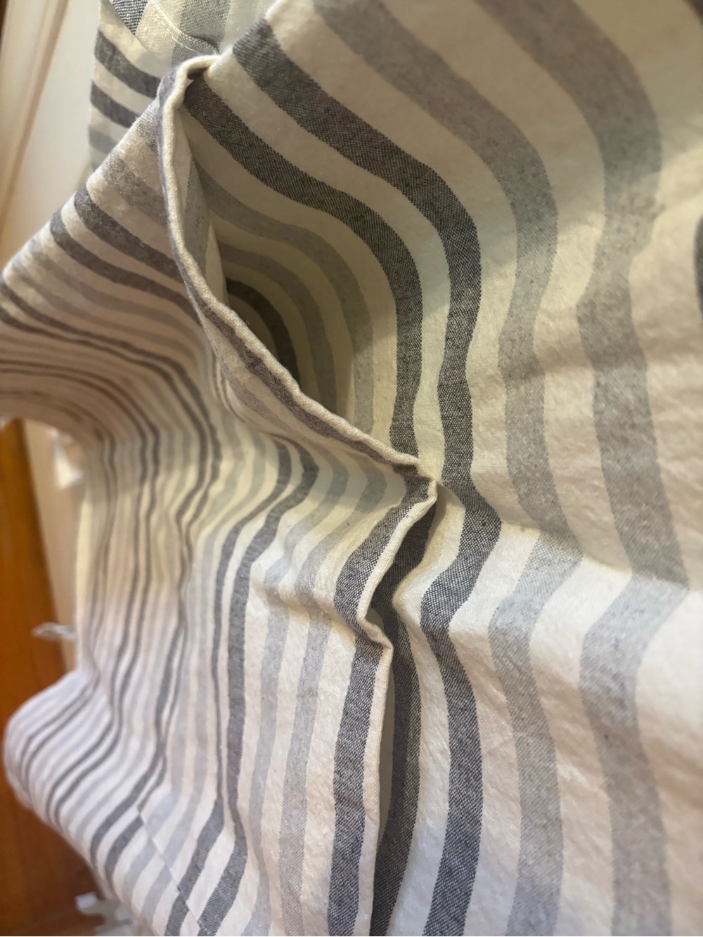 Striped Cooking Apron - Picture 5 of 5